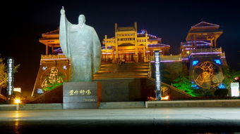 夜拍董子文化园