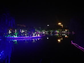 随手拍 德州董子文化街夜景