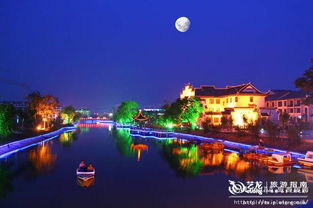 董子园夜景